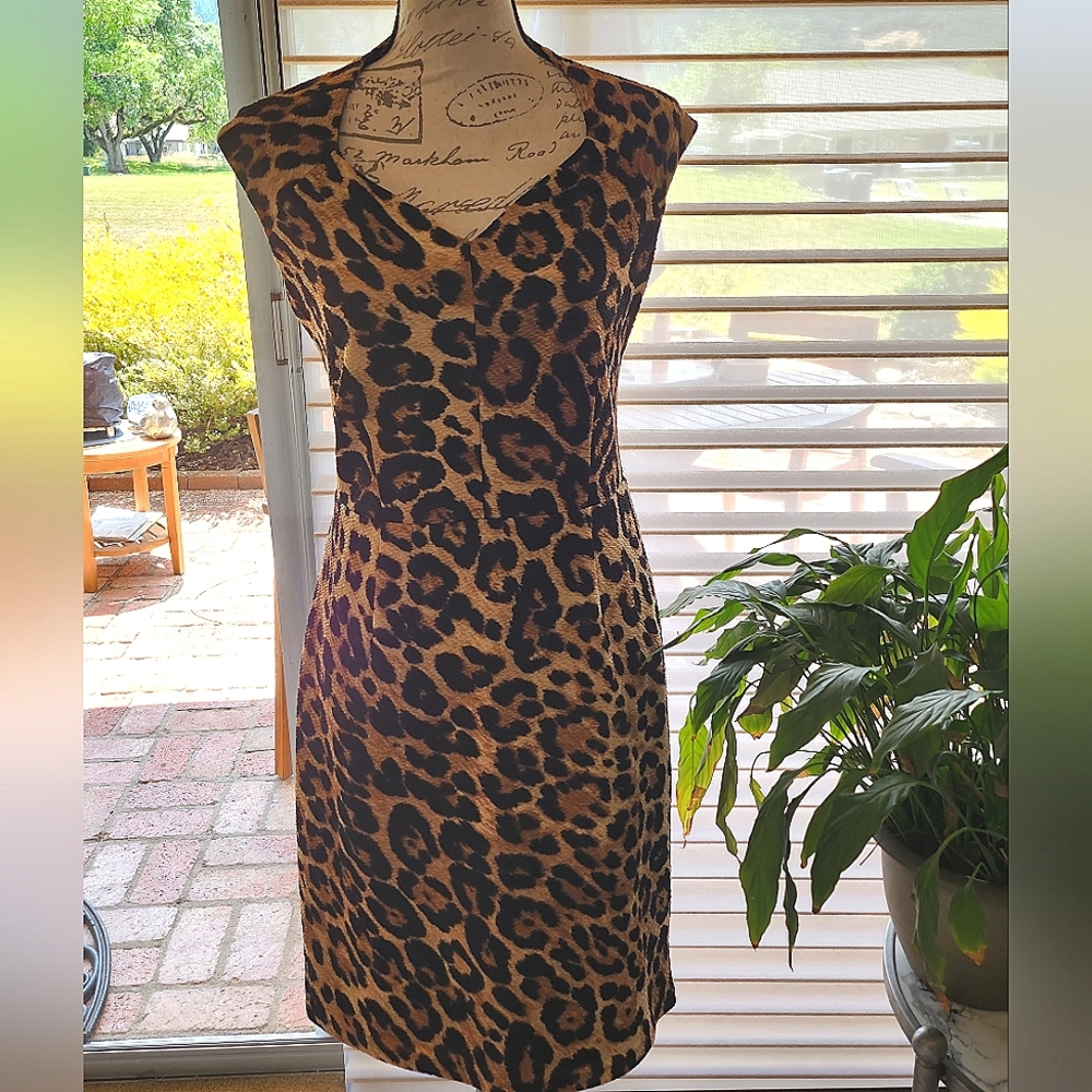 Leopard Cocktail Dress